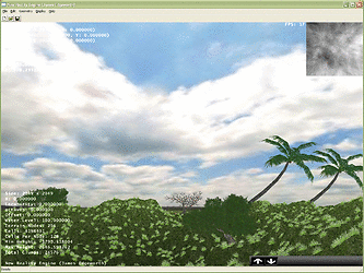 New Reality Engine screenshot of skydome